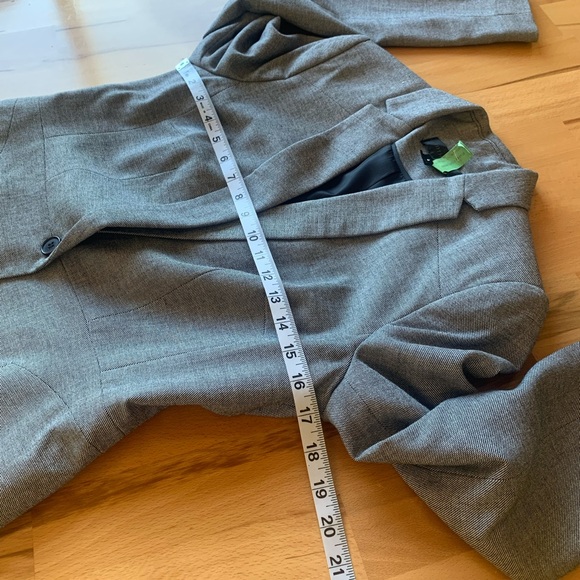 Worthington one button grey blazer size 4 - Picture 11 of 14